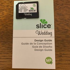 Slice Die Cutting Wedding Design Card